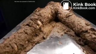 JAV Scat Bondage Covered in shit