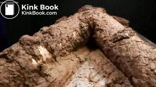 JAV Scat Bondage Covered in shit