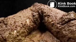JAV Scat Bondage Covered in shit