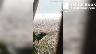 Outdoor desi pee gaand