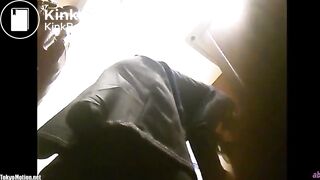 JAPANESE GIRL POOPS AT CAFE TOILET - video 11