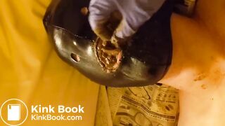 Japanese scat handjob 8