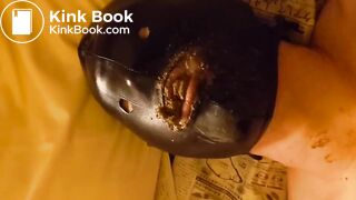 Japanese scat handjob 8