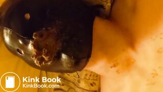 Japanese scat handjob 8