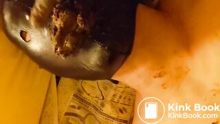 Japanese scat handjob 8