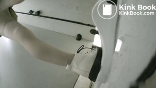 Girl Asian pooping piss toilet.MLL_022