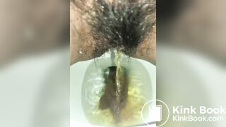 Another sabrina poop and pee self shot