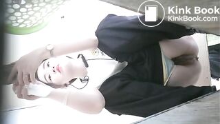 Girls chinese pooping piss toilet.TYT_051