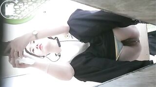 Girls chinese pooping piss toilet.TYT_051
