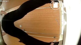 Girl Asian pooping piss toilet.MLL_014