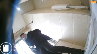 Girl Asian pooping piss toilet.MLL_09