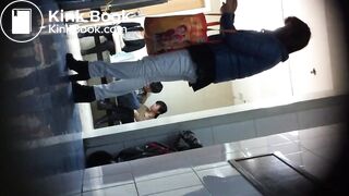 Girl Chinese piss pooping toilet.LLT-027