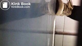 Girl Chinese piss pooping toilet.LLT-027