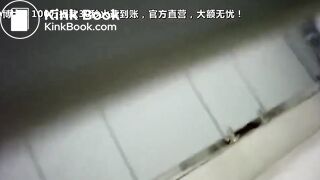Girl Chinese piss pooping toilet.LLT-012