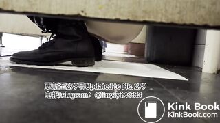 Beautiful girl poops in the toilet 69