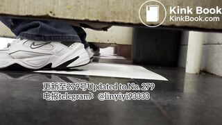 Beautiful girl poops in the toilet 70