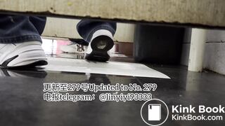 Beautiful girl poops in the toilet 70