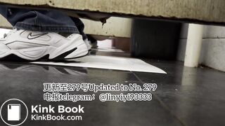 Beautiful girl poops in the toilet 70