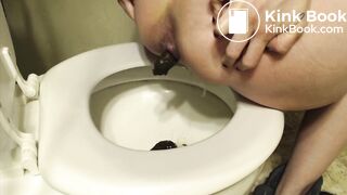 Two toilet poops