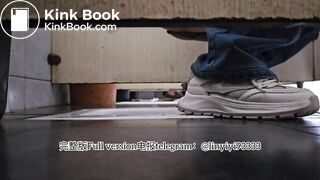 Beautiful girl poops in the toilet 72