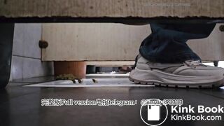 Beautiful girl poops in the toilet 72