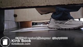 Beautiful girl poops in the toilet 72