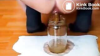 Shit in a jar - video 2