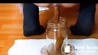Shit in a jar - video 2