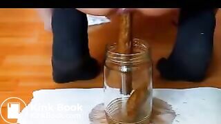 Shit in a jar - video 2