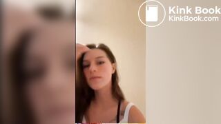 Compilation of a young babe pooping