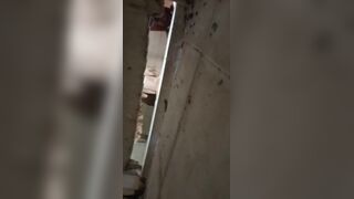 Telugu shaved virgin pussy shitting in public toilet