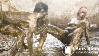 Two Girls One Farm - Kaitlyn Katsaros Lyndra Lynn cowshit sex