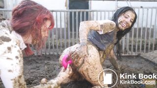 Two Girls One Farm - Kaitlyn Katsaros Lyndra Lynn cowshit sex