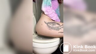 Poop, wipe, and show