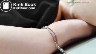 The girl was drunk and fell in the toilet.