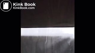 (NO VISIBLE SCAT) Woman sprays her liquid guts