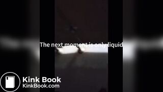 (NO VISIBLE SCAT) Woman sprays her liquid guts