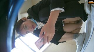 Girls chinese piss pooping toilet.MML_027