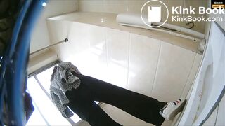 Girls chinese piss pooping toilet.MML_027