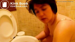 Public toilet lick - video 3
