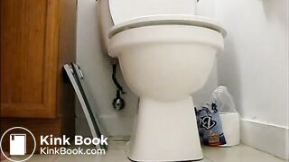 Girl pooping with beautiful sounds