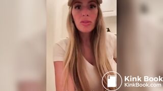 Sexy Blonde Chick Diarrhea Toilet Compilation
