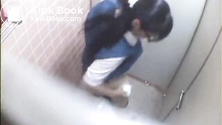 Japanese Office Ladies Poop Voyeur - video 4