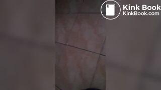 A little shit eater in her bedroom