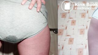 Triple panty poop - video 2