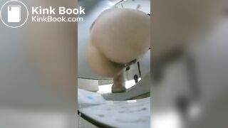 Girl Asian pooping piss toilet.MLL_019