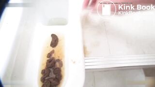 pooping in toilet nice selfie girl