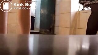 Girl Chinese piss pooping toilet.LLT-07