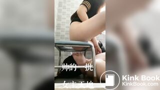 chinese girl diarrhea in slave mouth - video 2