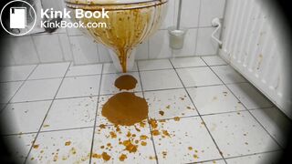 Dirty big ass slut diarrhea